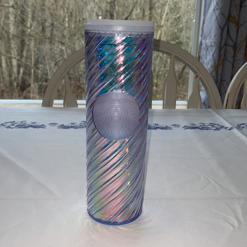 Starbucks Iridescent Unicorn Swirl Twist Top Cup